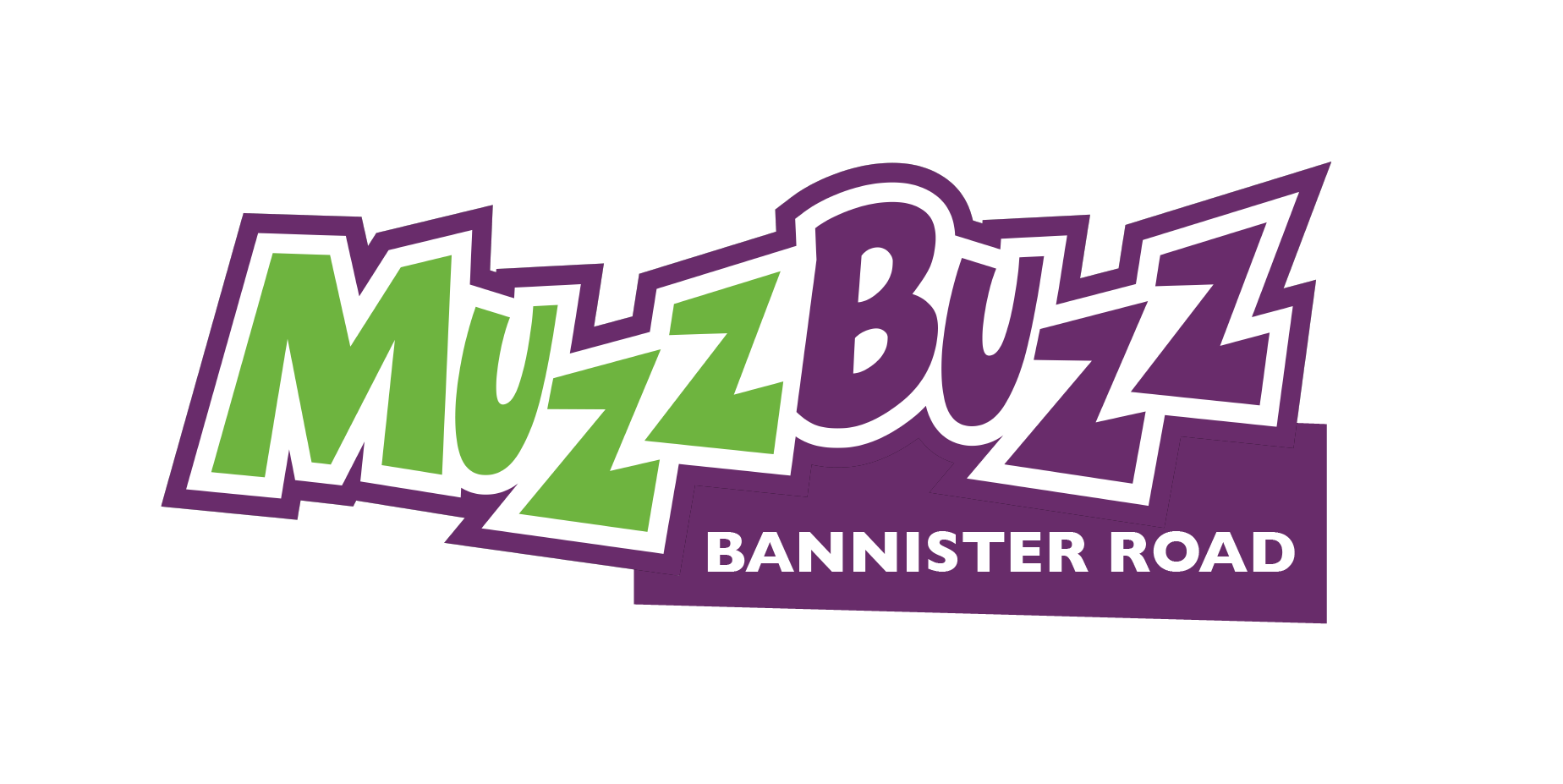 MuzzBuzz Bannister Road logo
